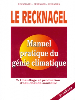 RECKNAGEL - Manuel pratique du génie climatique Tome 2
