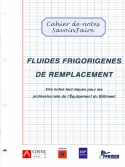 FLUIDES FRIGORIGÈNES DE REMPLACEMENT