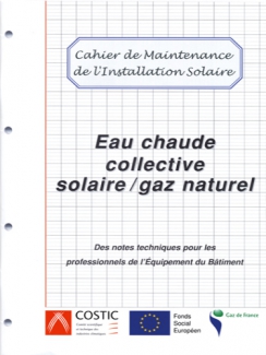 EAU CHAUDE COLLECTIVE SOLAIRE/GAZ NATUREL