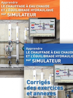 APPRENDRE LE CHAUFFAGE À EAU CHAUDE ET L'ÉQUILIBRAGE HYDRAULIQUE SUR SIMULATEUR