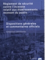 RÉGLEMENT DE SÉCURITÉ CONTRE L'INCENDIE RELATIF AUX ERP - En précommande.