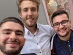La première place du podium revient à l'équipe d'Anthony Creusot, Medhi Aziri et Mathieu Alves.