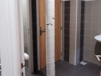 Pole dance aux toilettes (Bertrand Mills)