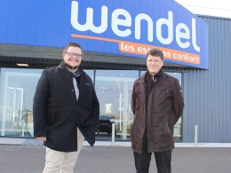Julien Galache et Philippe Wendel, dirigeant