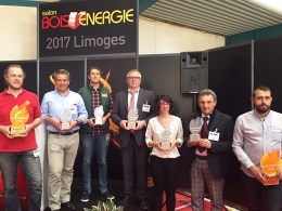 Les lauréats du concours de l'innovation du salon Bois-Energie 2017