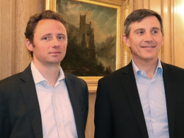 Laurent Dolbeau, directeur général de France Air, et Frédéric Bruyère, directeur Marketing et Stratégie