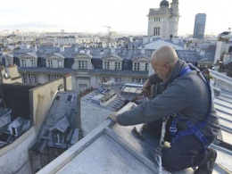 Unesco : la candidature des couvreurs parisiens est lancée - Photo Gilles Mermet