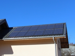 Toiture solaire PV
