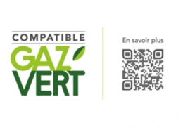 mention compatible gaz vert