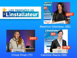 Les femmes à l'honneur depuis 2002 avec les Trophées de l'installateur