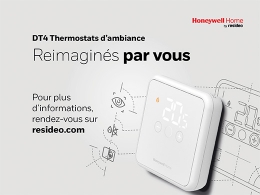 Les thermostats d'ambiance Honeywell Home DT4 : lorsque la fonctionnalité rencontre l'élégance