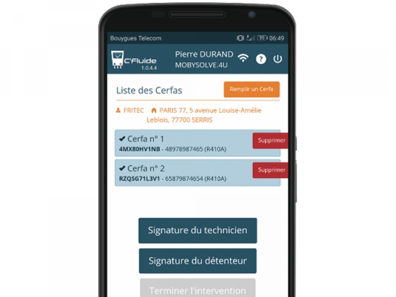 L'appli C'Fluide