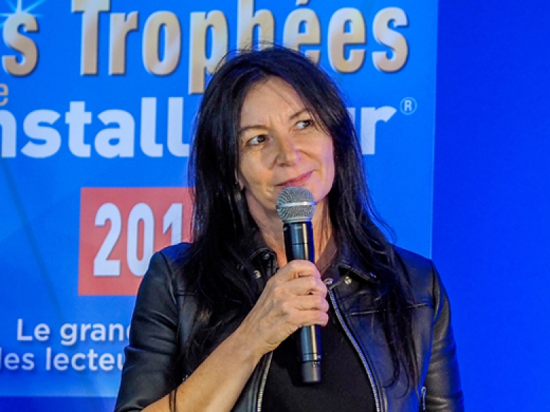 Béatrice, épouse et collaboratrice de Pascal Gilardeau (voir L'installateur 746), a elle aussi pris part au concours et décroché un «coup de cœur» du jury