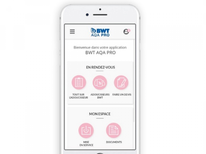 Pour son réseau d’installateurs partenaires Aqa Pro, BWT lance une application mobile génératrice de business