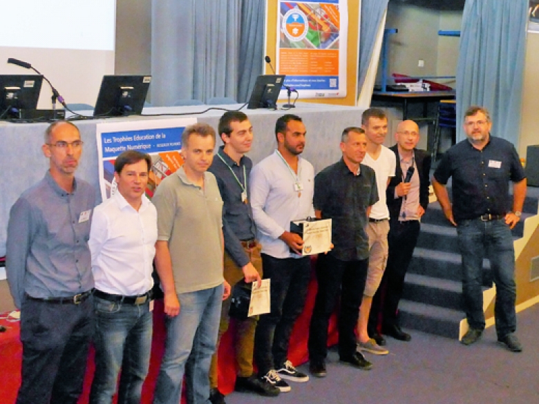 En partenariat avec CFP, le lycée Raspail et l’éditeur de logiciels Stabiplan ont mis à l’honneur les initiatives des établissements scolaires en organisant la 2ème édition des Trophées « éducation » de la maquette numérique
