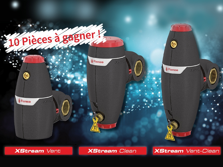 Flamco XStream : Séparateurs d'air et de boues