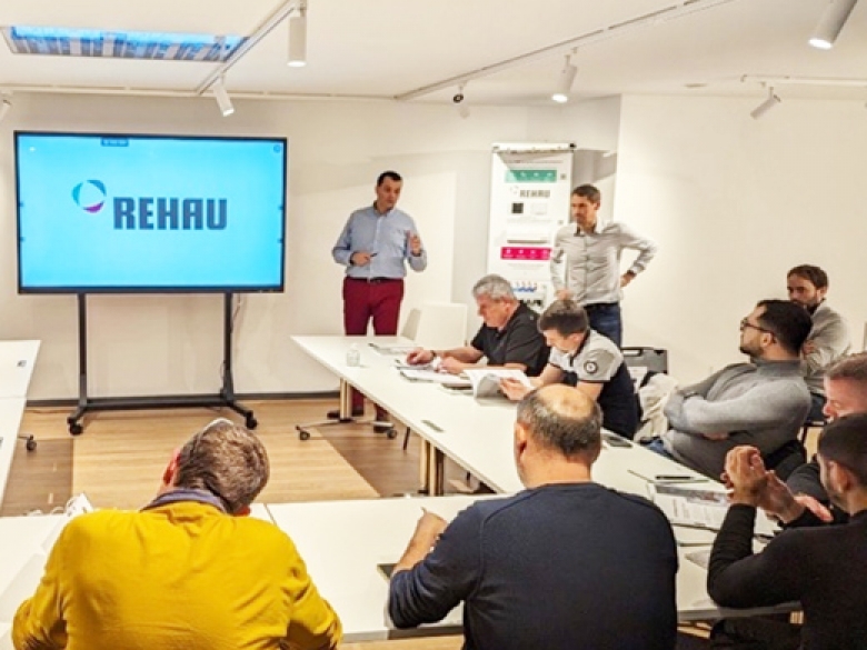 Rehau inaugure son nouveau centre de formation technique
