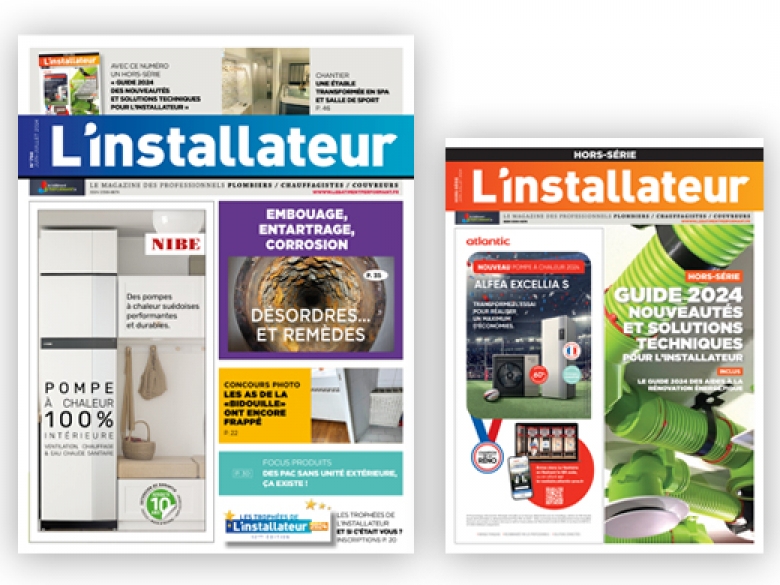 L'Installateur juin-juillet 2024 + Hors-serie