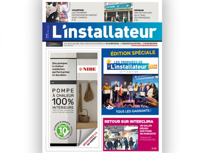 L'installateur de novembre est paru