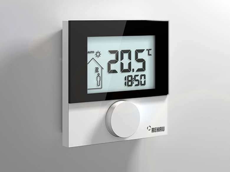 Thermostat connecté pour plancher chauffant - Actualité - Le Bâtiment  Performant