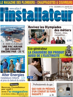 L'Installateur n°706 DECEMBRE 2012