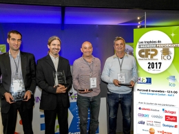 Remise des Trophées de l'Ingénierie Performante CFP/ICO sur le salon Interclima le 08-11-2017