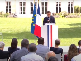 le president face à la convention citoyenne