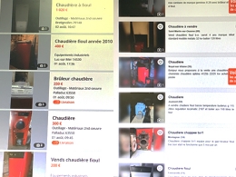 A vendre chaudière fioul