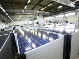 Usine solaire