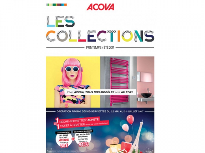 Acova propose jusqu’au 31 juillet 2017 une offre promotionnelle sur ses sèche-serviettes