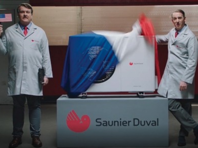 Saunier Duval a choisi l'angle du savoir-faire français pour sa campagne télé pompes à chaleur