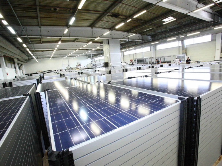 Usine solaire