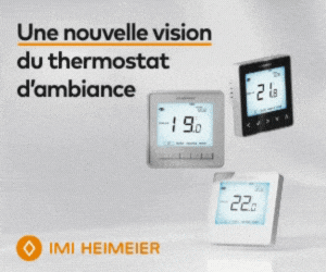 nouvelle vision de thermostat / pavé